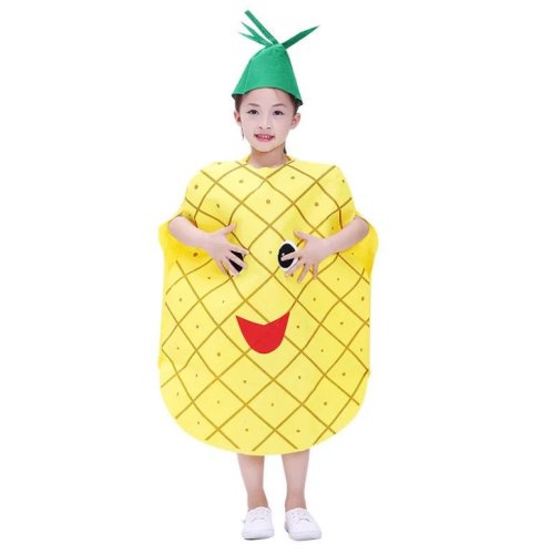 Costum fruct ananas, unisex, 3-8 ani