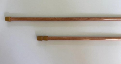 Set 2 bari extensibile pentru prosoape, 60-95 cm