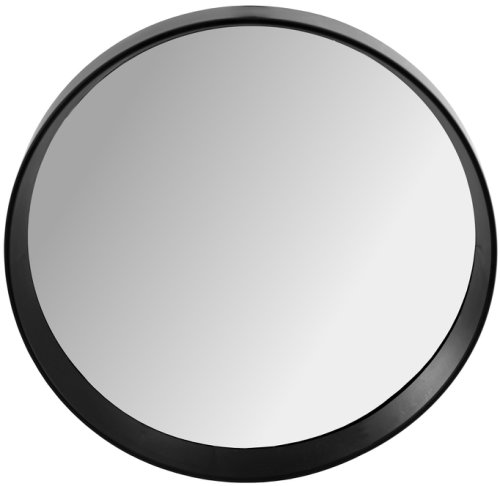 Oglinda rotunda Loft 50 cm neagra JZ-50