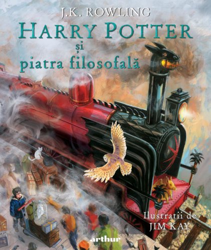 Harry Potter și piatra filosofală #1, ediție ilustrată - J.K. Rowling