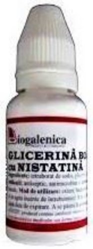 Biogalenica Glicerina boraxata 10% cu nistatina - 25 grame