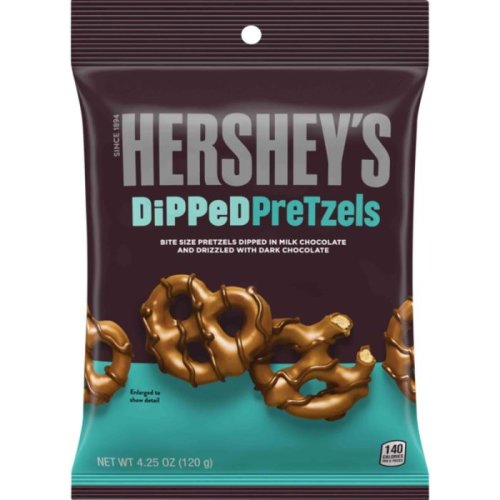......Hershey's Dipped Pretzels Milk Chocolate - ciocolata cu lapte 120g