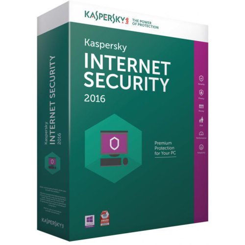 Antivirus Kaspersky Internet Security 2016 Nou, 1 An, 3 Utilizatori + 1 gratuit, Retail