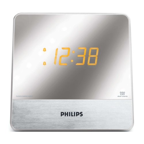 Ceas cu radio Philips AJ3231/12, Argintiu