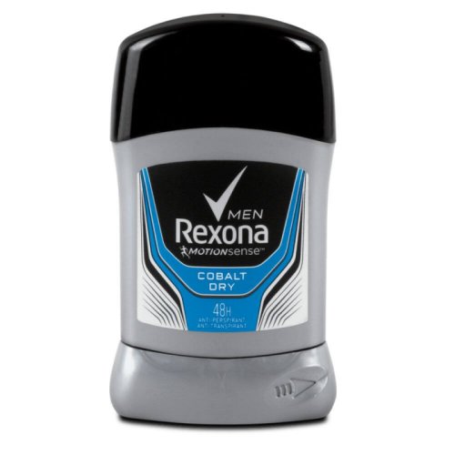 Deodorant Stick REXONA Cobalt Dry, 50 ml, Pentru Barbati, Protectie 48h