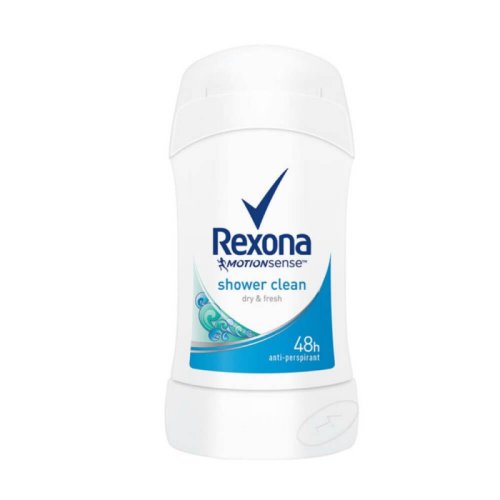 Deodorant Stick REXONA Shower Clean, 40 ml, Protectie 48h