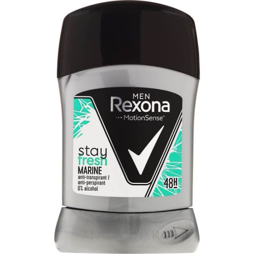 Deodorant Stick REXONA Stay Fresh Marine, 50 ml, Pentru Barbati, Protectie 48h