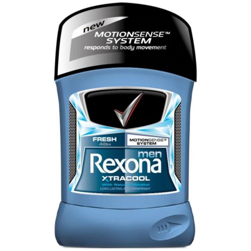 Deodorant Stick REXONA Xtra Cool, 50 ml, Pentru Barbati, Protectie 48h
