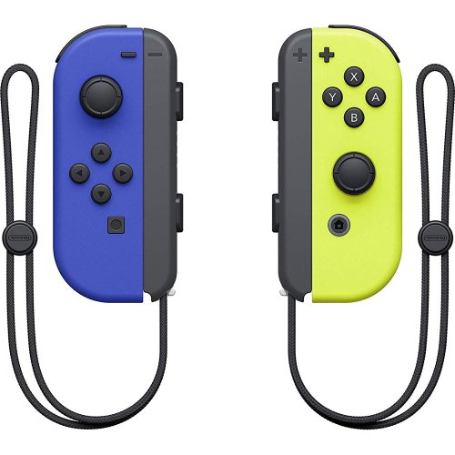 Joy-Con Pair Neon Blue & Neon Yellow pentru Nintendo Switch