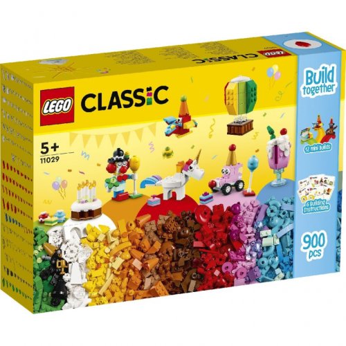 LEGO® Classic - Cutie de petrecere creativa 11029, 900 piese