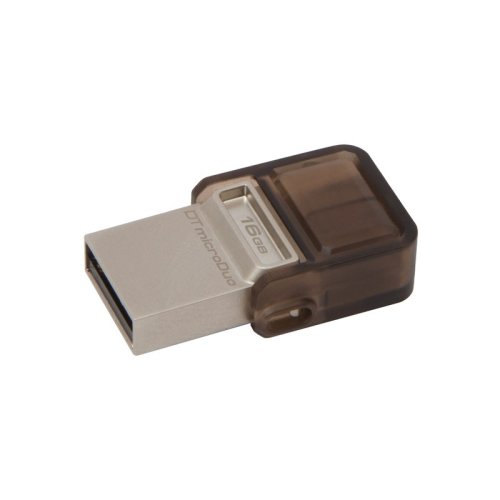 Memorie USB Kingston DataTraveler microDuo, 16GB, Maro