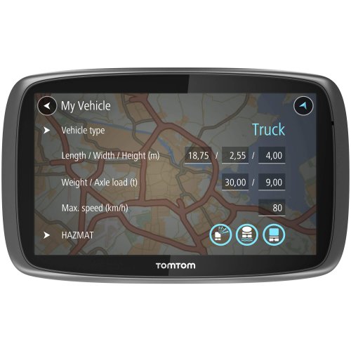 Navigatie GPS TomTom Trucker 5000, 5 inch, Full Europe + Update gratuit al hartilor pe viata