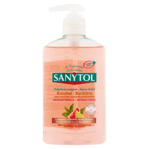 Sapun Lichid Dezinfectant Sanytol, 250 ml, Parfum de Grapefruit