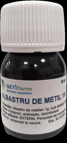 Setifarm - Albastru de metilen 1% 30 ml