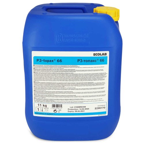Detergent degresant si dezinfectant cu clor Ecolab Topax 66 10 litri