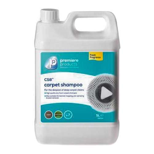 Detergent parfumat pentru covoare mochete si tapiterii cs8 carpet shampoo 5 litri