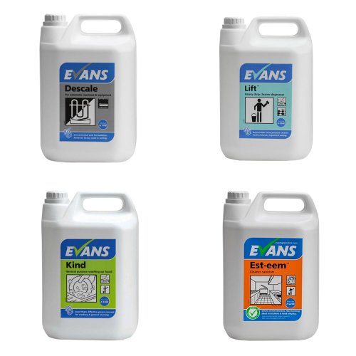 Pachet promotional detergenti Evans pentru bucatarie