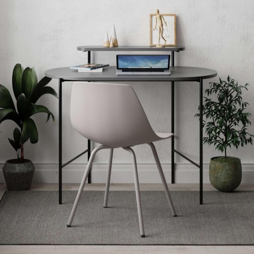 Decortie - Birou loub sudy desk cu cadru metalic,100 x 54 x 72 cm