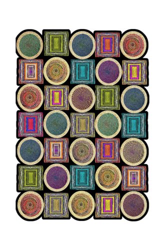 Covor HMNT959, Multicolor, 100x60 cm