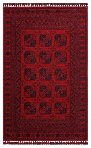 Covor Maze home buhari, retro oriental, rosu, 120 x 180 cm