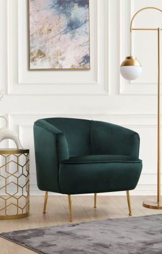 Hilena - Fotoliu piccoli armchair, verde, 80x79x78 cm