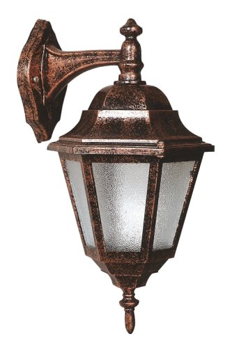 Avonni - Lampă de perete de exterior bap 456547 outdoor wall lamp, maro, 28x42x23 cm