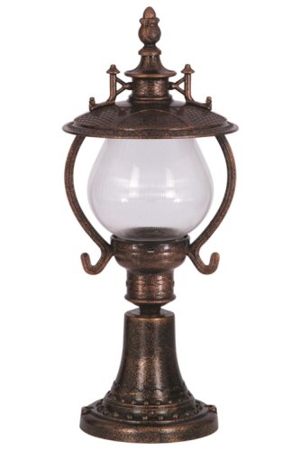 Avonni - Lampă de perete de exterior bsu 090909 outdoor wall lamp, maro, 25x57x25 cm
