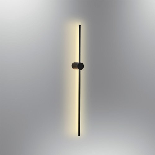 Lightric - Lampa de perete l1174 wall lamp, negru, 10x91x6 cm
