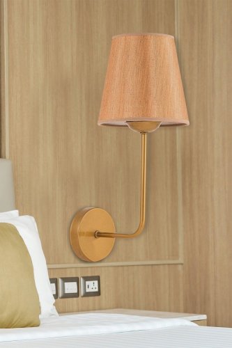 Hmy Design - Lampa de perete yl003 wall lamp, stejar, 15x33x12 cm