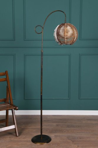 Fullhouse - Lampa de podea spheral floor lamp, antic, 30x160x30 cm