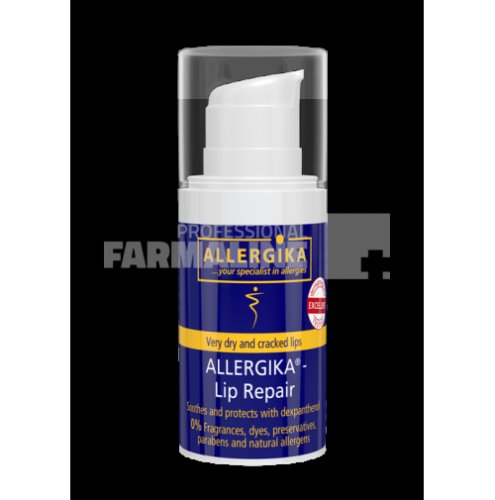 Allergika crema reparatoare pentru buze 15 ml