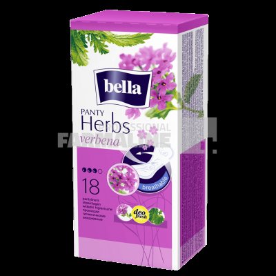 Bella Panty Herbs Verbena Absorbante zilnice Deo Fresh 18 bucati