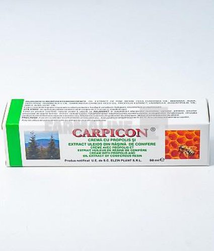 Carpicon H crema cu extracte naturale, acid hialuronic si rasina conifere 50ml
