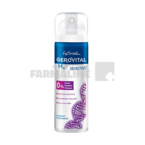 Farmec - Gerovital h3 sensitive deodorant spray 150 ml