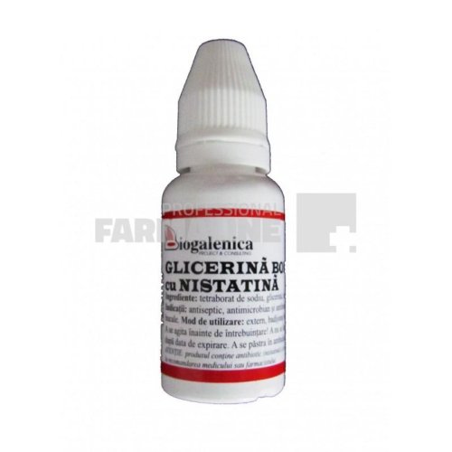 Glicerina Boraxata cu Nistatina 10% 25 g