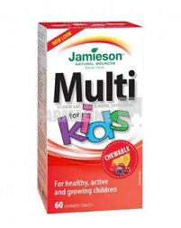Jamieson Multi Kids 60 tablete masticabile
