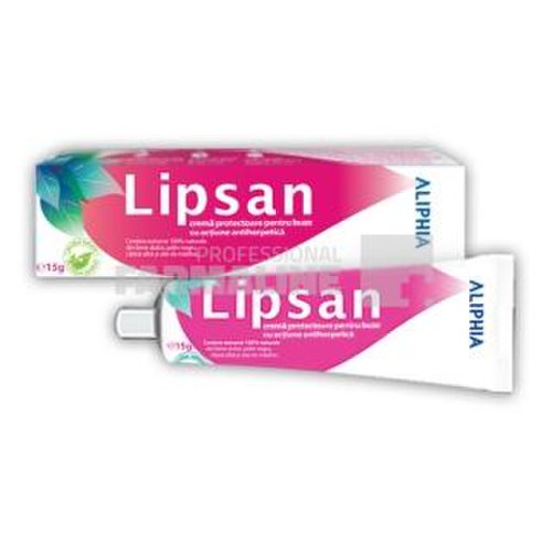 Exhelios - Lipsan crema protectoare pentru buze cu actiune antiherpetica 15 g