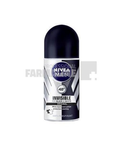 Nivea 82245 Men Invisible for Black & White Deodorant roll-on 50 ml