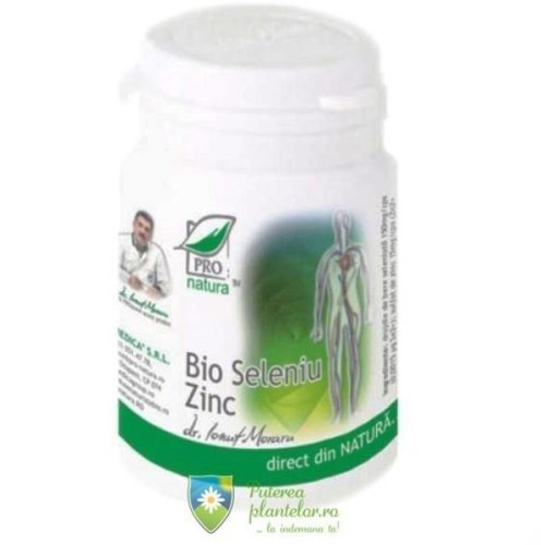 Medica - Bio seleniu zinc 60 capsule