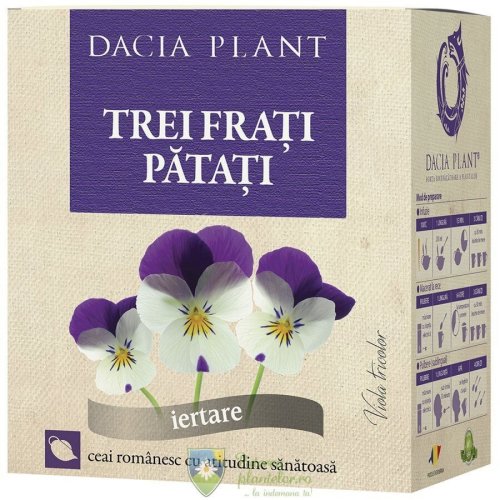 Dacia plant - Ceai de trei frati patati 50 gr