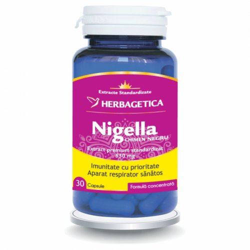 Herbagetica - Nigella chimen negru 30 capsule