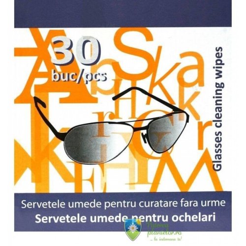 Flm group invest - Servetele umede ochelari 30 buc