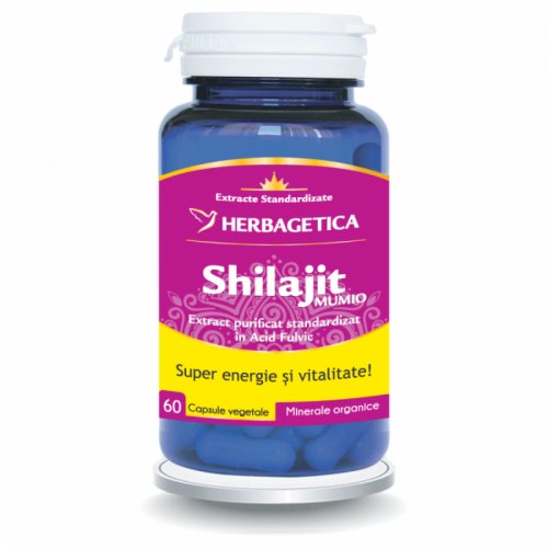 Herbagetica - Shilajit mumio 60 capsule