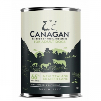 Canagan Conserva Dog Grain Free Miel Si Peste Alb 395 g 