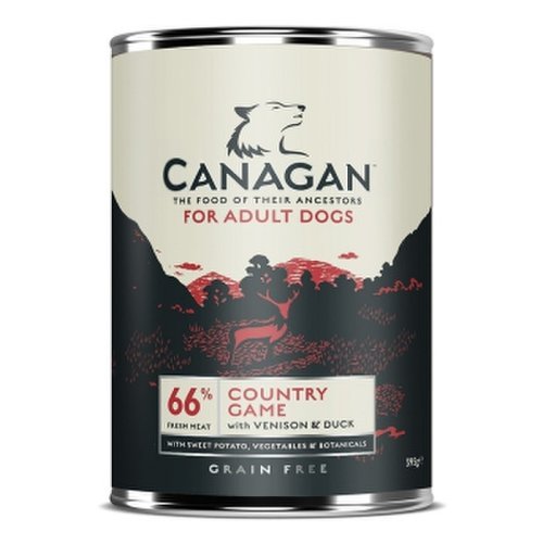Canagan Conserva Dog Grain Free Vanat Si Rata 395 g