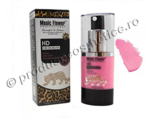 Blush Crema Waterproof Music Flower Professional HD 101 Pink Panther