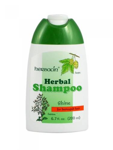 Sampon Pentru Par Degradat Herbacin Cu Hamei Si Henna 200 ml