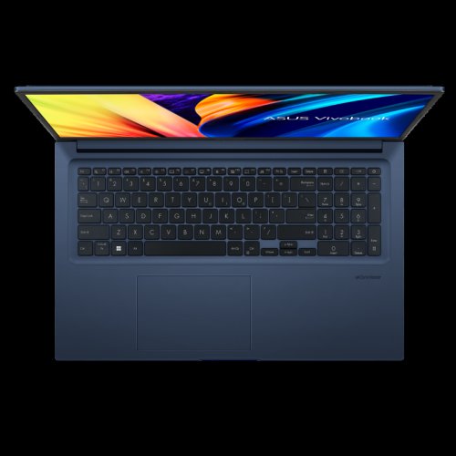 Laptop ASUS Vivobook M1503QA-L1120, 15.6-inch, FHD (1920 x 1080) OLED 16:9, AMD Ryzen(T) 5 5600H, AMD Radeon(T) Graphics, 8GB DDR4 on board,512GB , Plastic, Quiet Blue, No preinstalled OS, 2 years