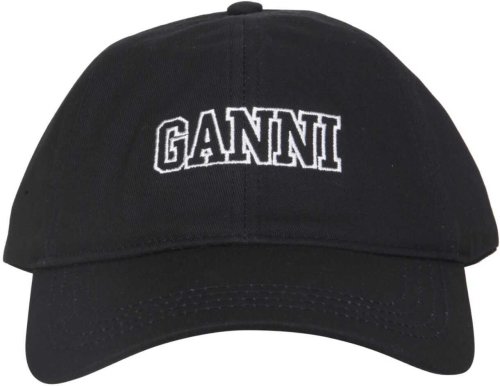 Ganni Baseball Cap* BLACK