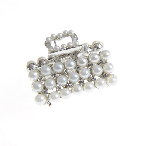 Meli Melo - Cleste argintiu cu perle acrilice